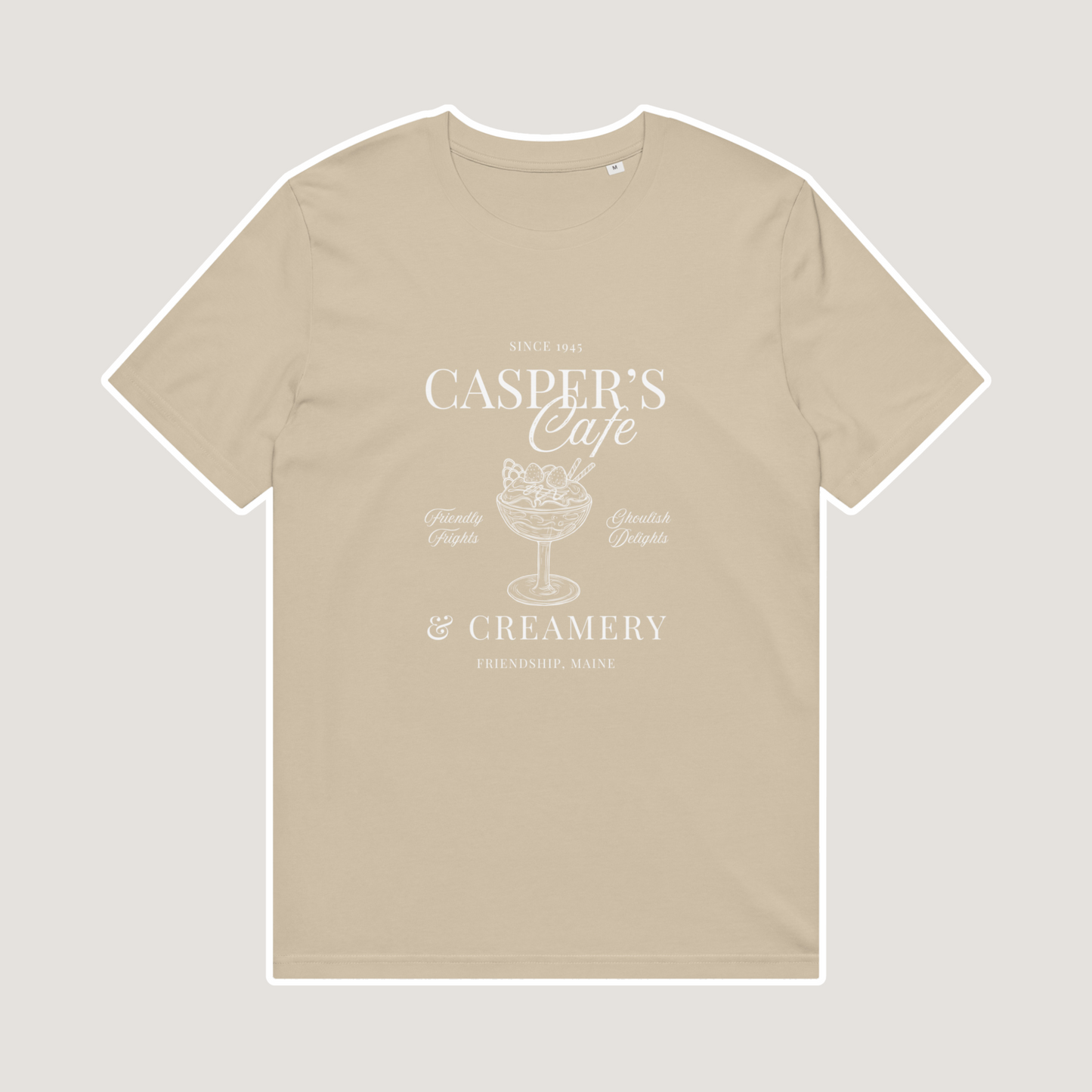 Casper's Cafe Stanley/Stella Organic Tee | Desert Dust