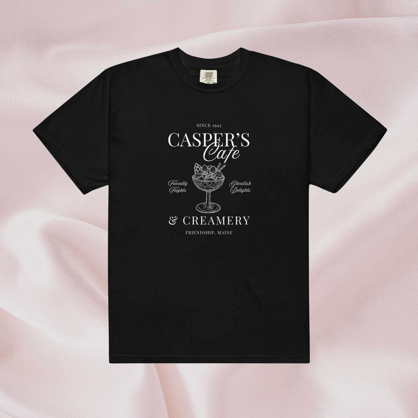 Casper's Cafe Tee | Black