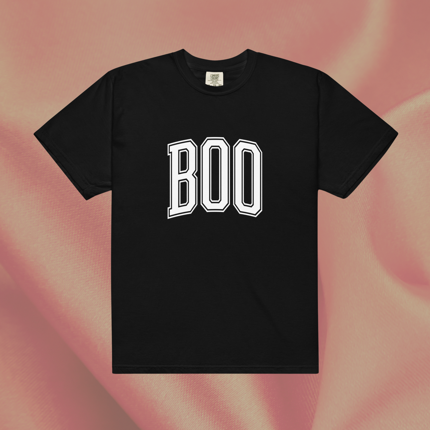 Boo Halloween Tee | Black