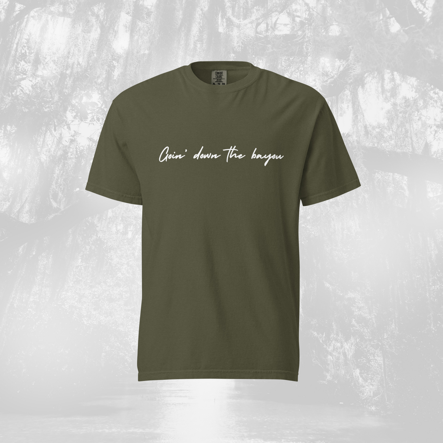 The Bayou Comfort Colors Tee | Sage