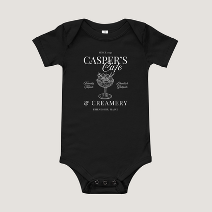 Casper's Cafe Onesie | Black