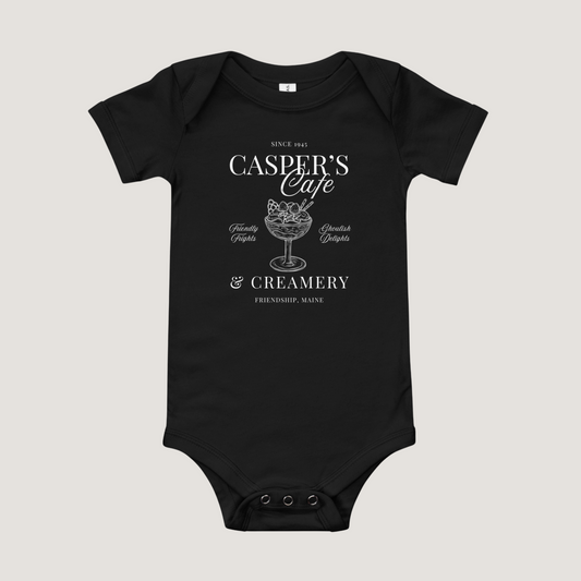 Casper's Cafe Onesie | Black