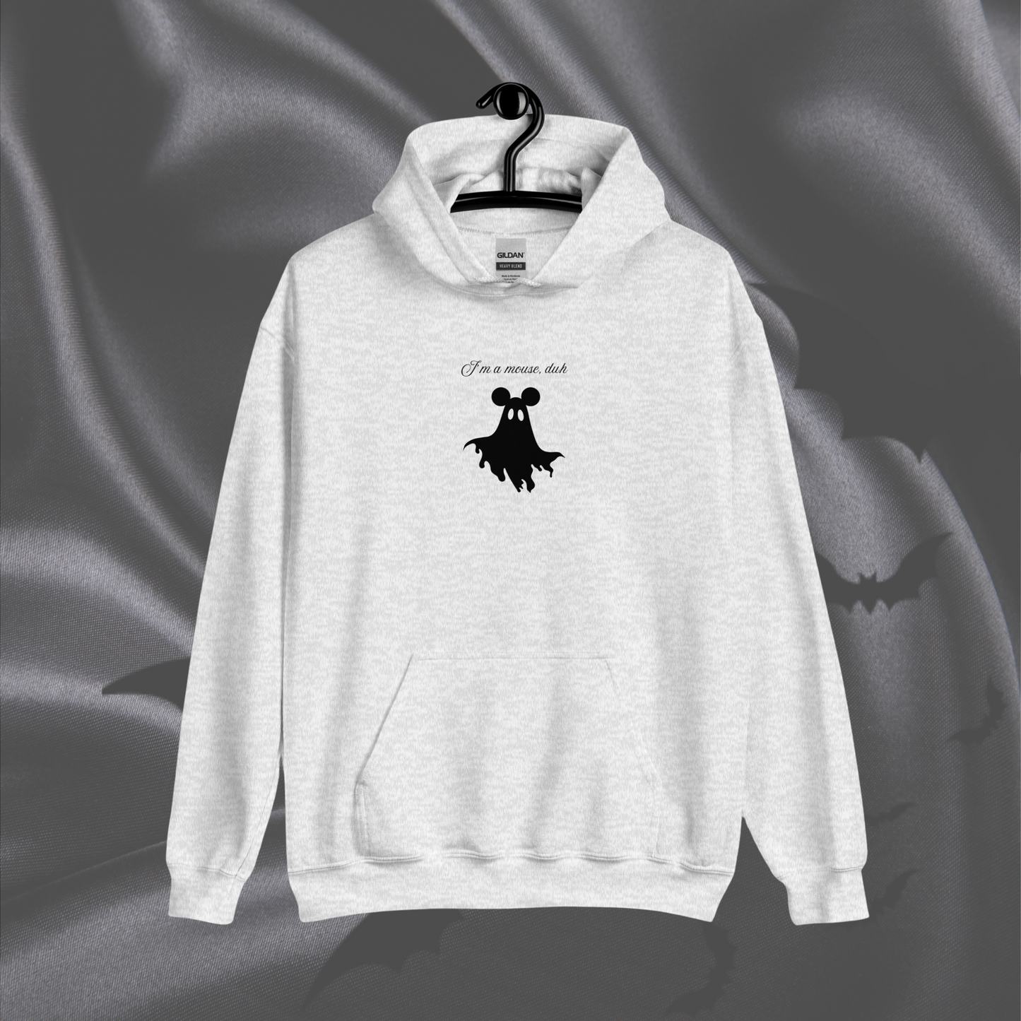 I'm a Mouse Hoodie | Ash