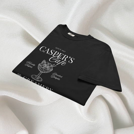 Casper's Cafe Comfort Colors Tee | Black