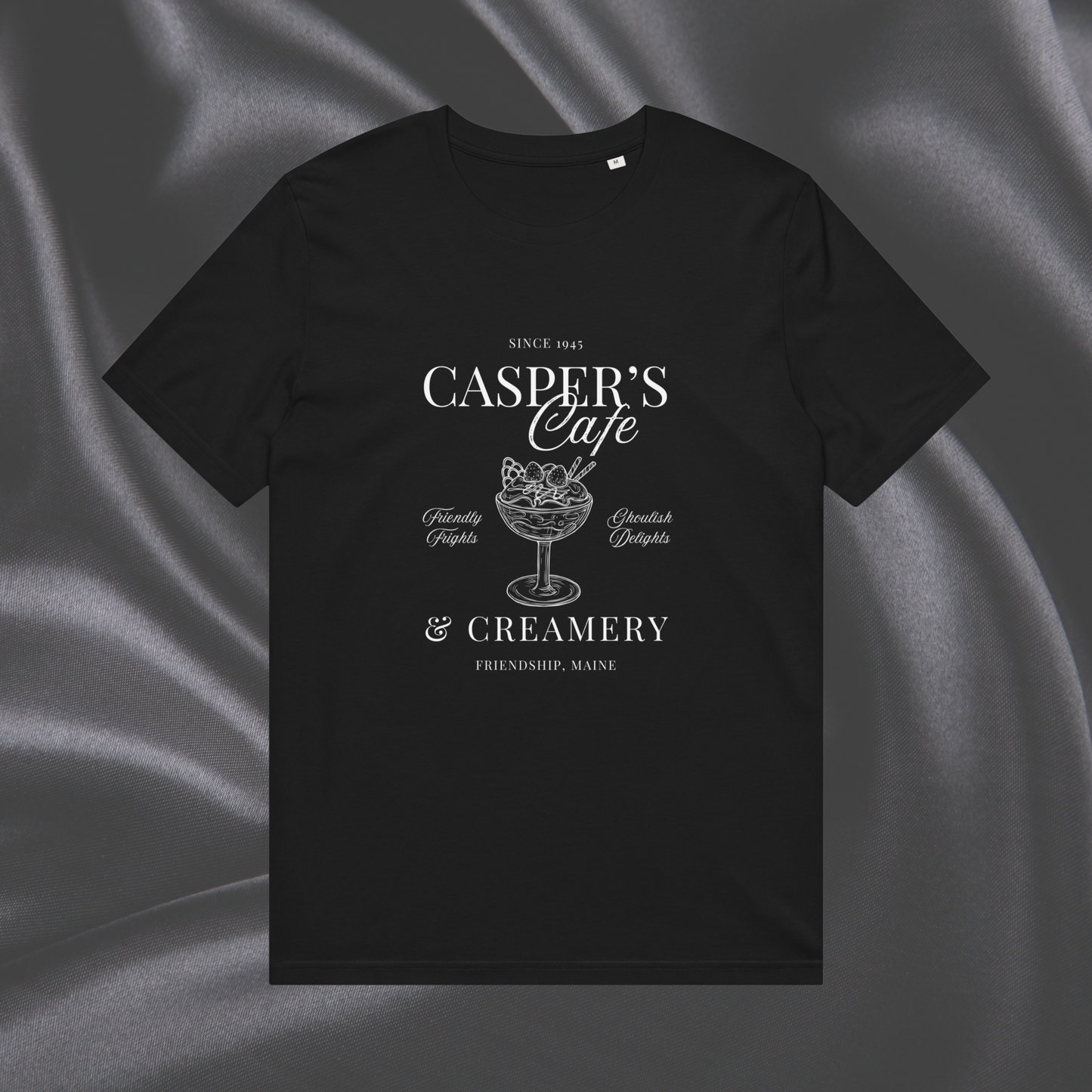 Casper's Cafe Stanley/Stella Organic Tee | Black