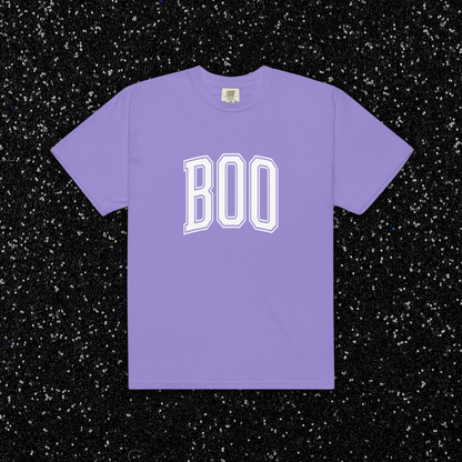 Varsity Boos Comfort Colors Tee | Violet