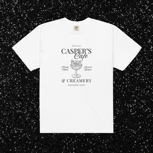 Casper's Cafe Tee | White