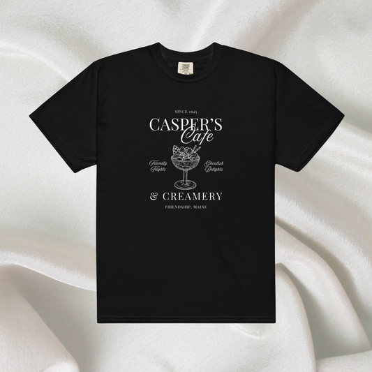 Casper's Cafe Comfort Colors Tee | Black