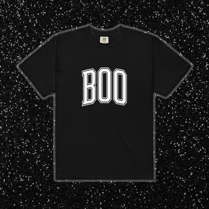 Varsity Boos Comfort Colors Tee | Black