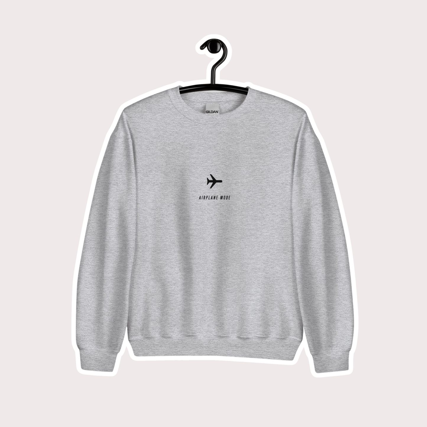 Sweat-shirt en mode avion | Gris 