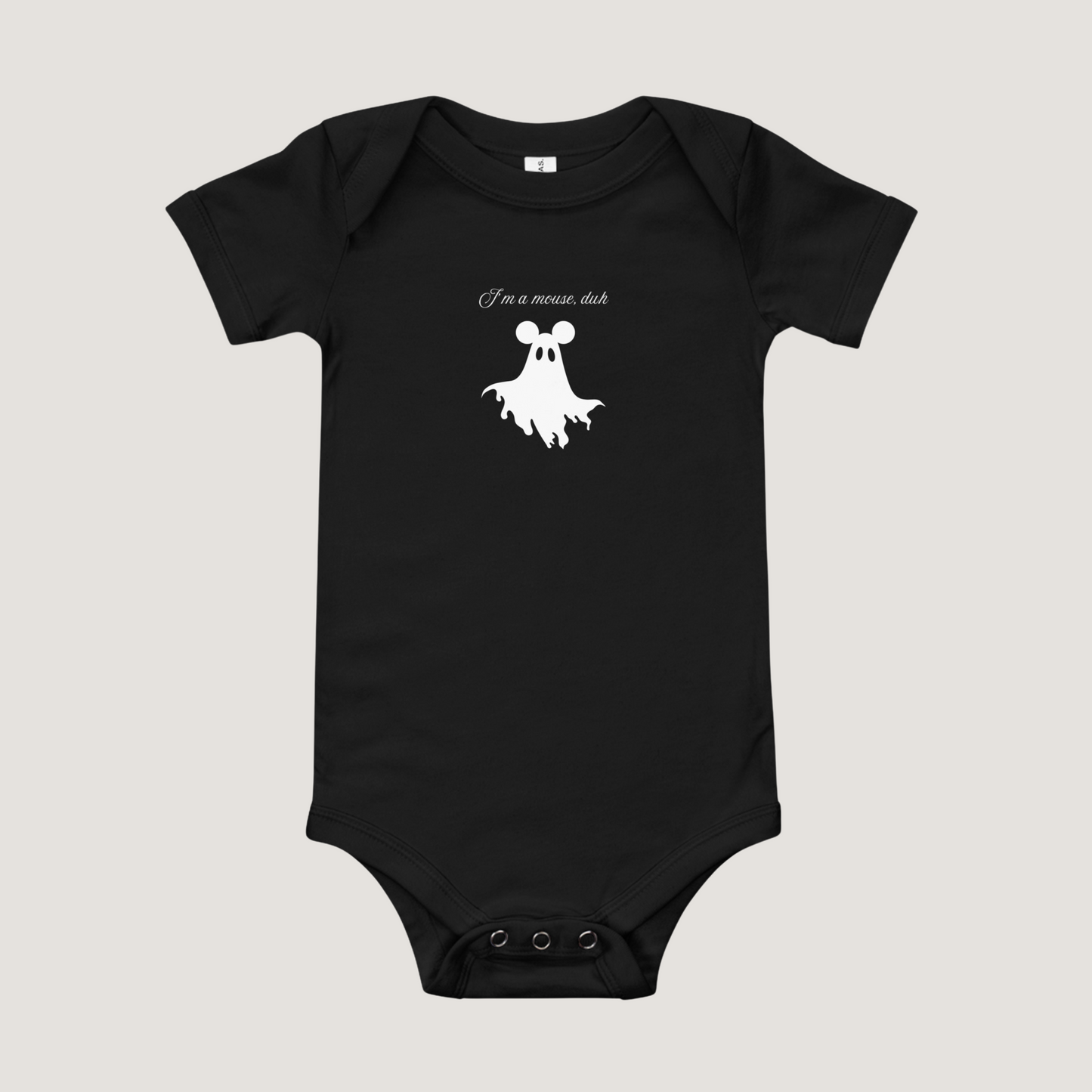 I'm a Mouse Onesie | Black