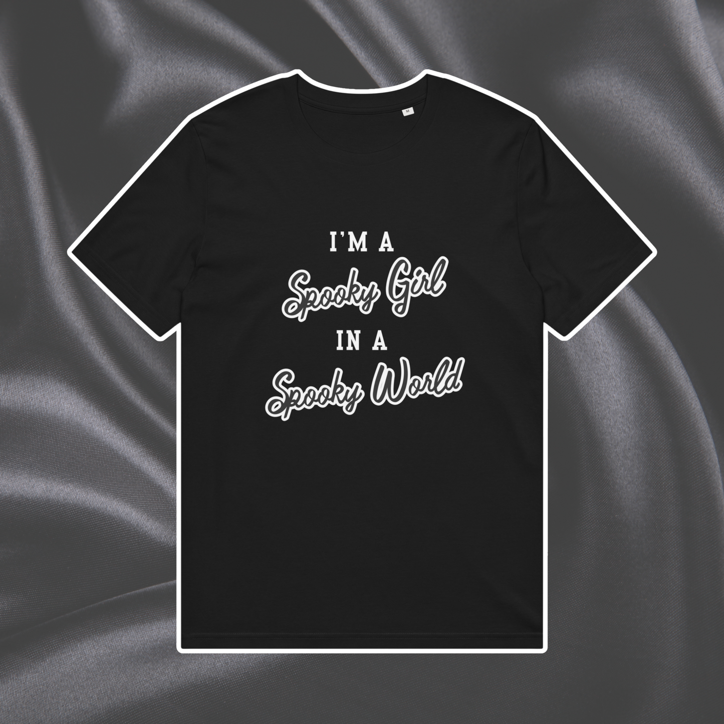 Spooky Girl Stanley/Stella Organic Tee | Black