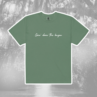 The Bayou Comfort Colors Tee | Light Green