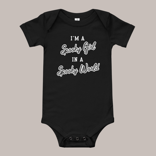 Spooky Girl Onesie | Black