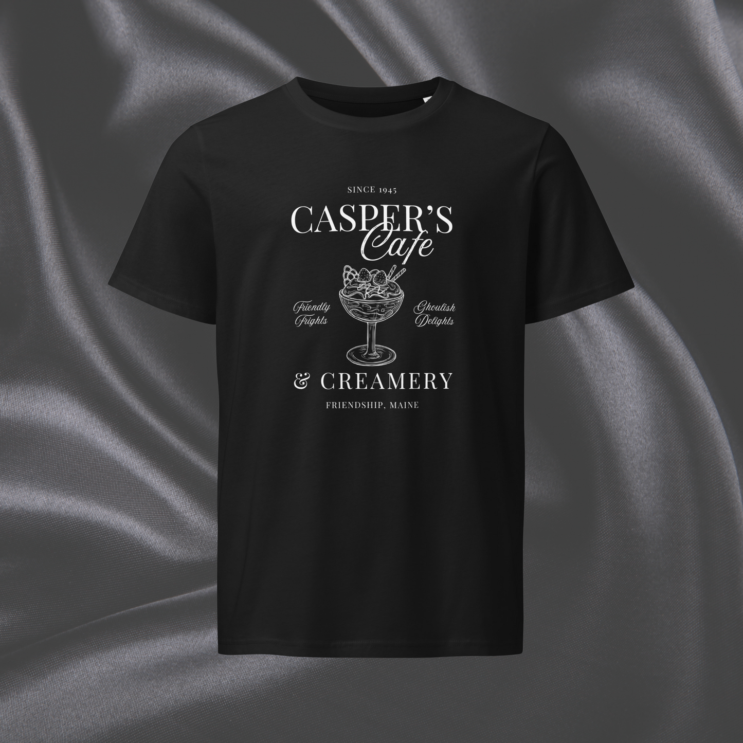 Casper's Cafe Stanley/Stella Organic Tee | Black