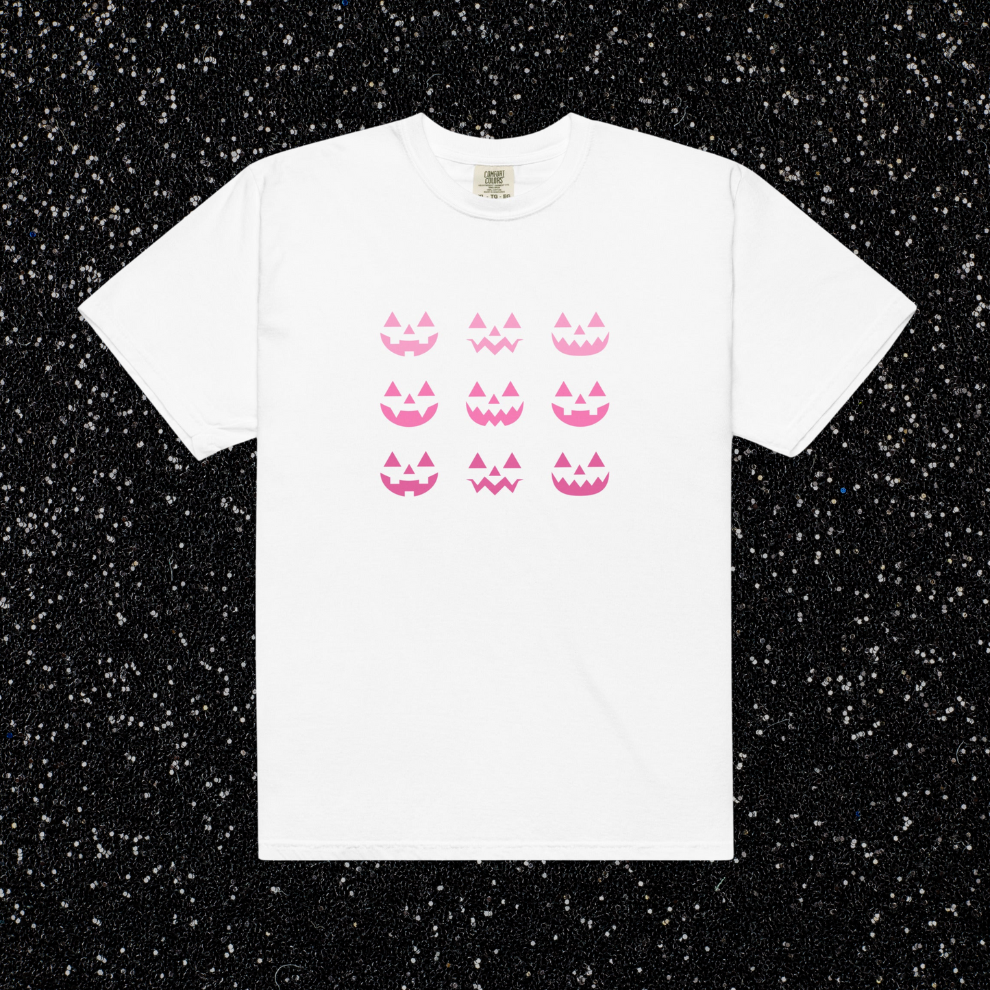 Pink Pumpkins Tee | White