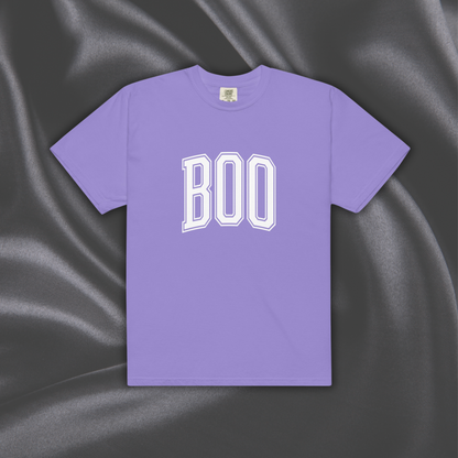 Varsity Boos Comfort Colors Tee | Violet