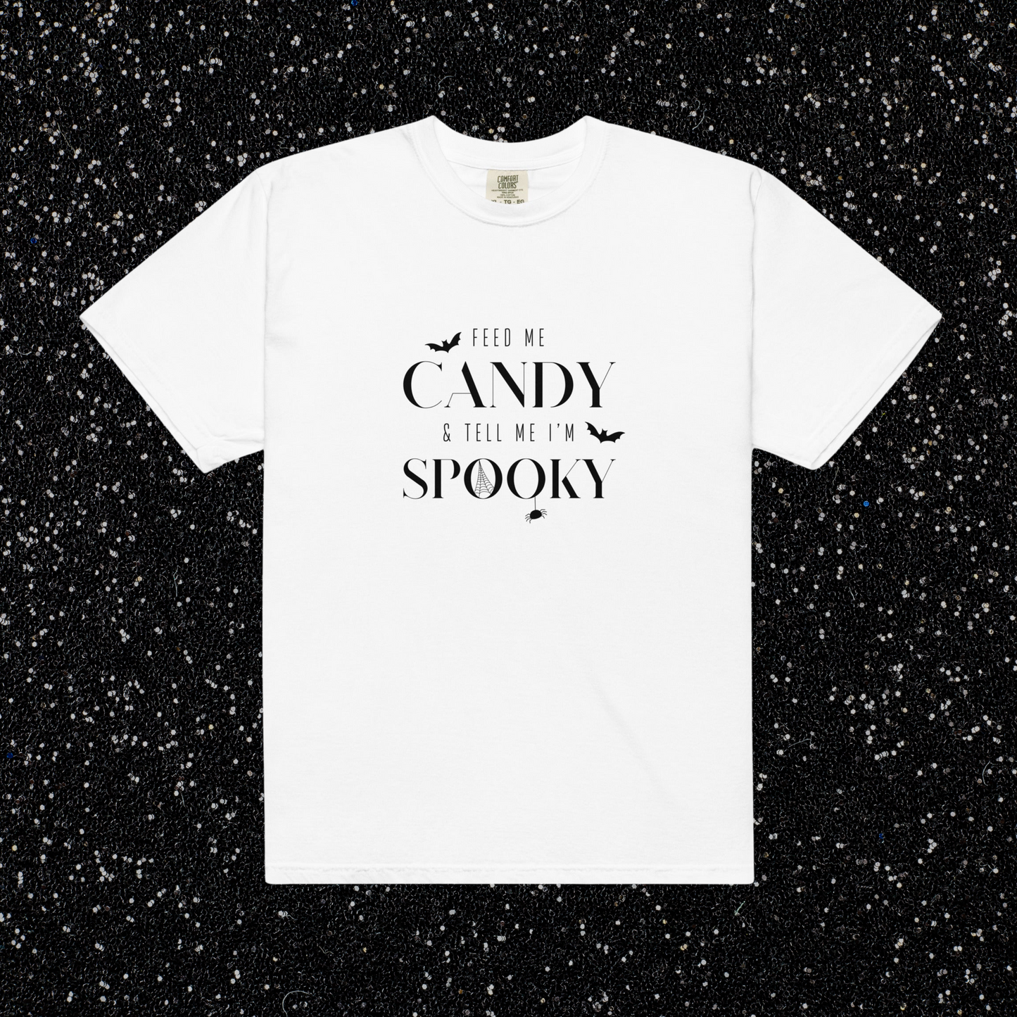 Feed Me Candy Tee | White