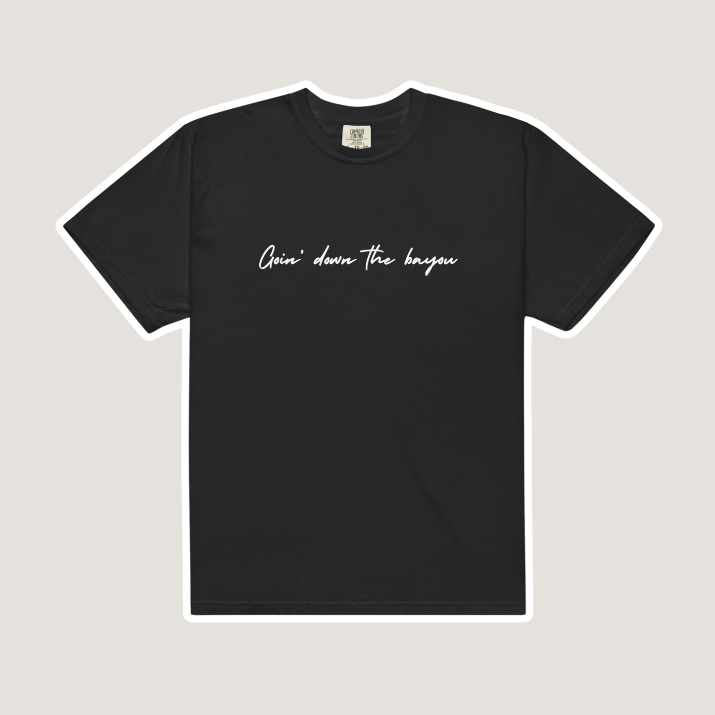 The Bayou Comfort Colors Tee | Black