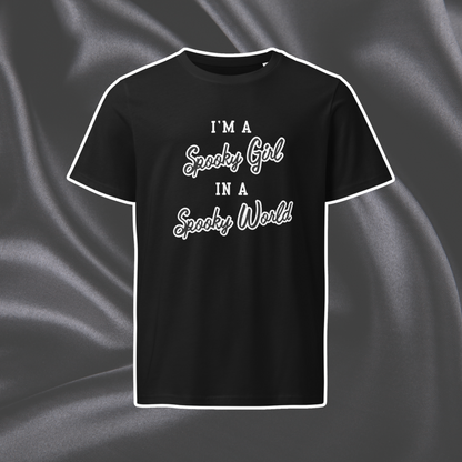 Spooky Girl Stanley/Stella Organic Tee | Black