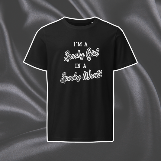 Spooky Girl Stanley/Stella Organic Tee | Black