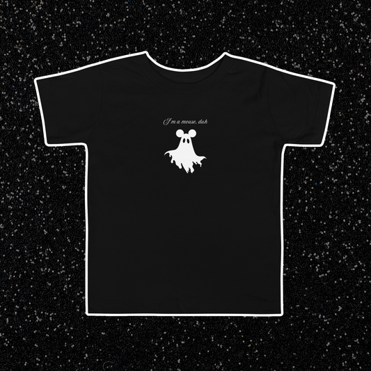 I'm a Mouse Toddler Tee | Black