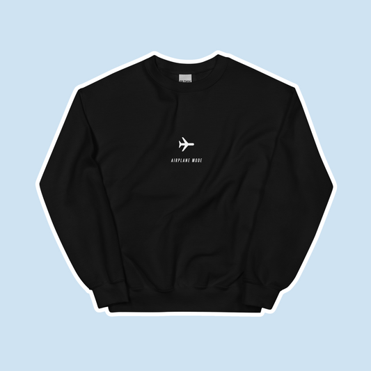 Sudadera modo avión | Negro 