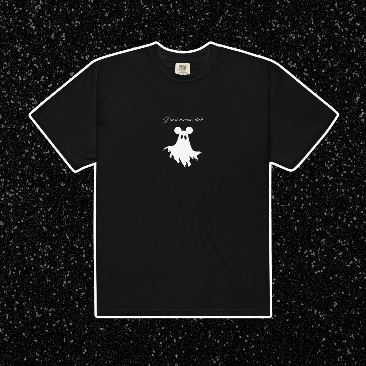 I'm a Mouse Comfort Colors Tee | Black