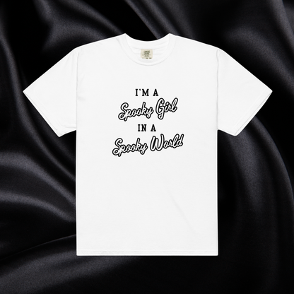 Spooky Girl Comfort Colors Tee | White