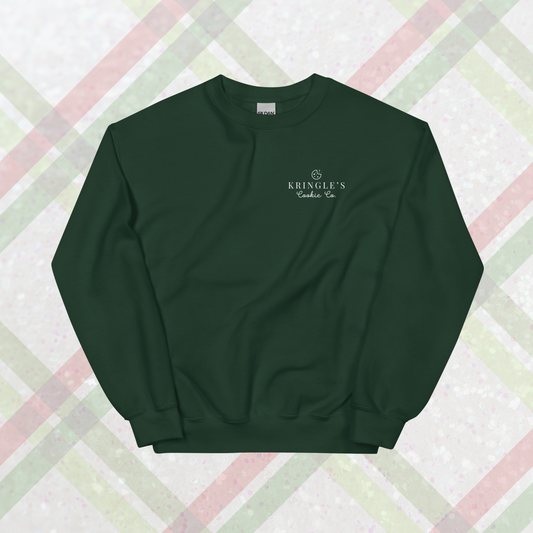 Kringle's Cookie Co. Crewneck | Forest Green