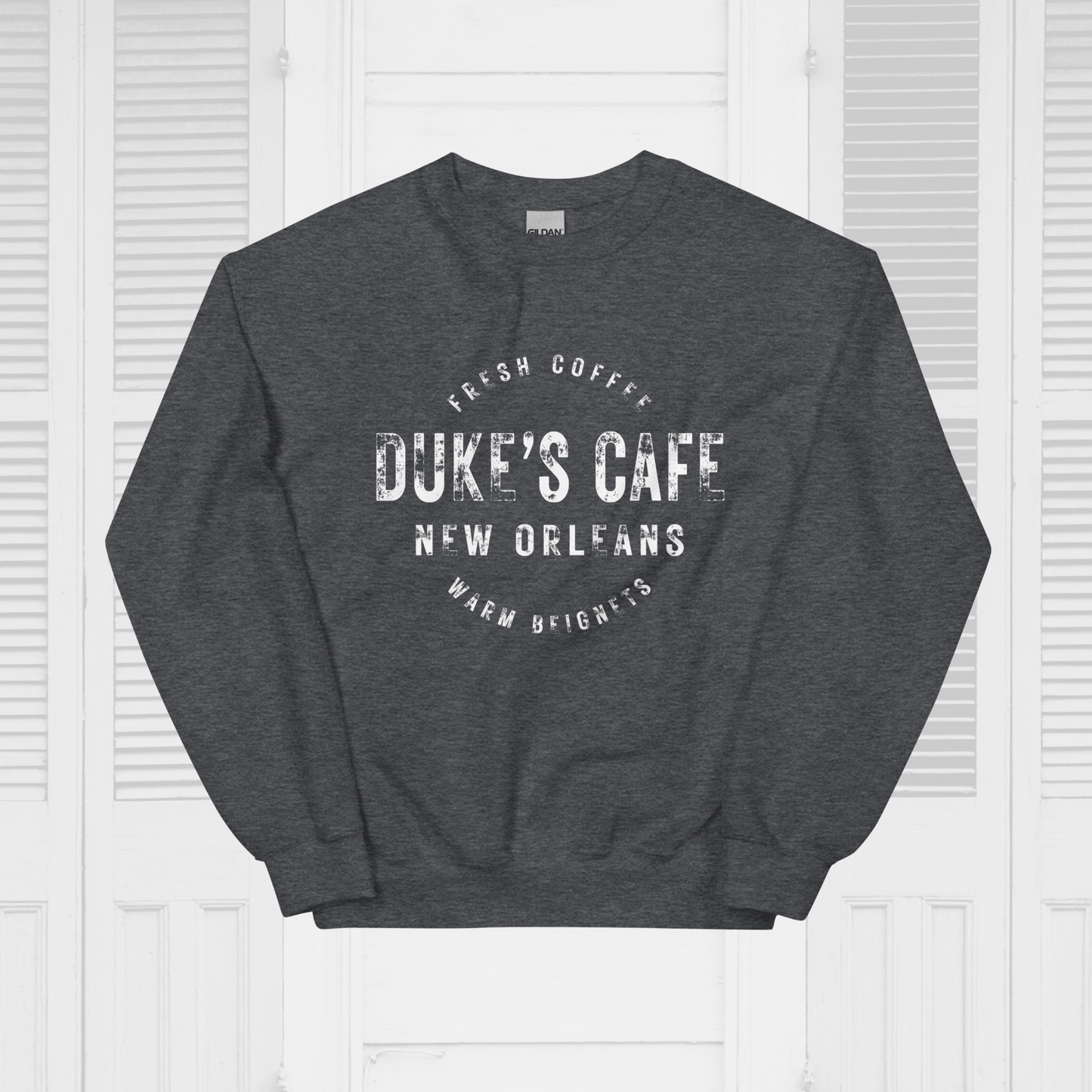 Duke's Crewneck | Dark Heather