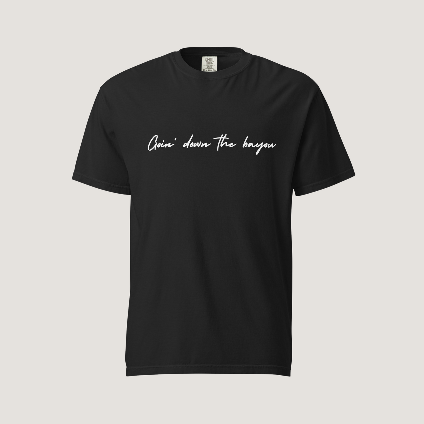 The Bayou Comfort Colors Tee | Black