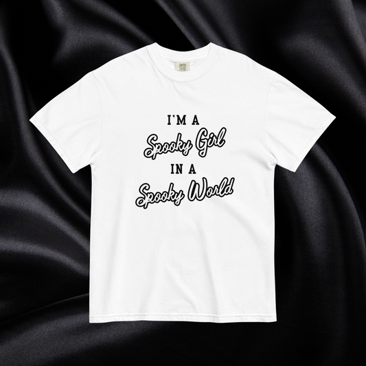 Spooky Girl Comfort Colors Tee | White