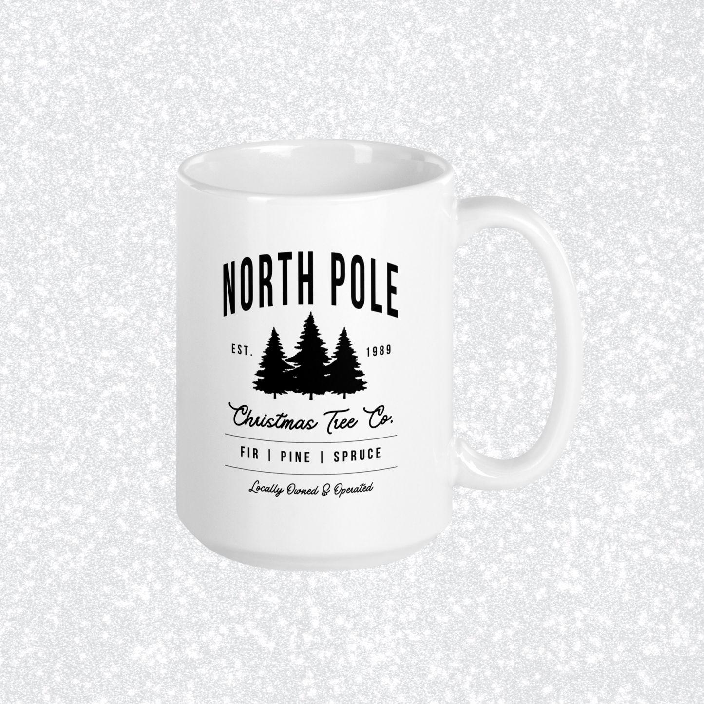 North Pole Christmas Tree Co. Mug (15oz)