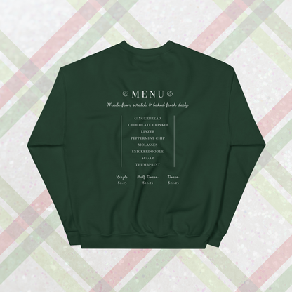 Kringle's Cookie Co. Crewneck | Forest Green