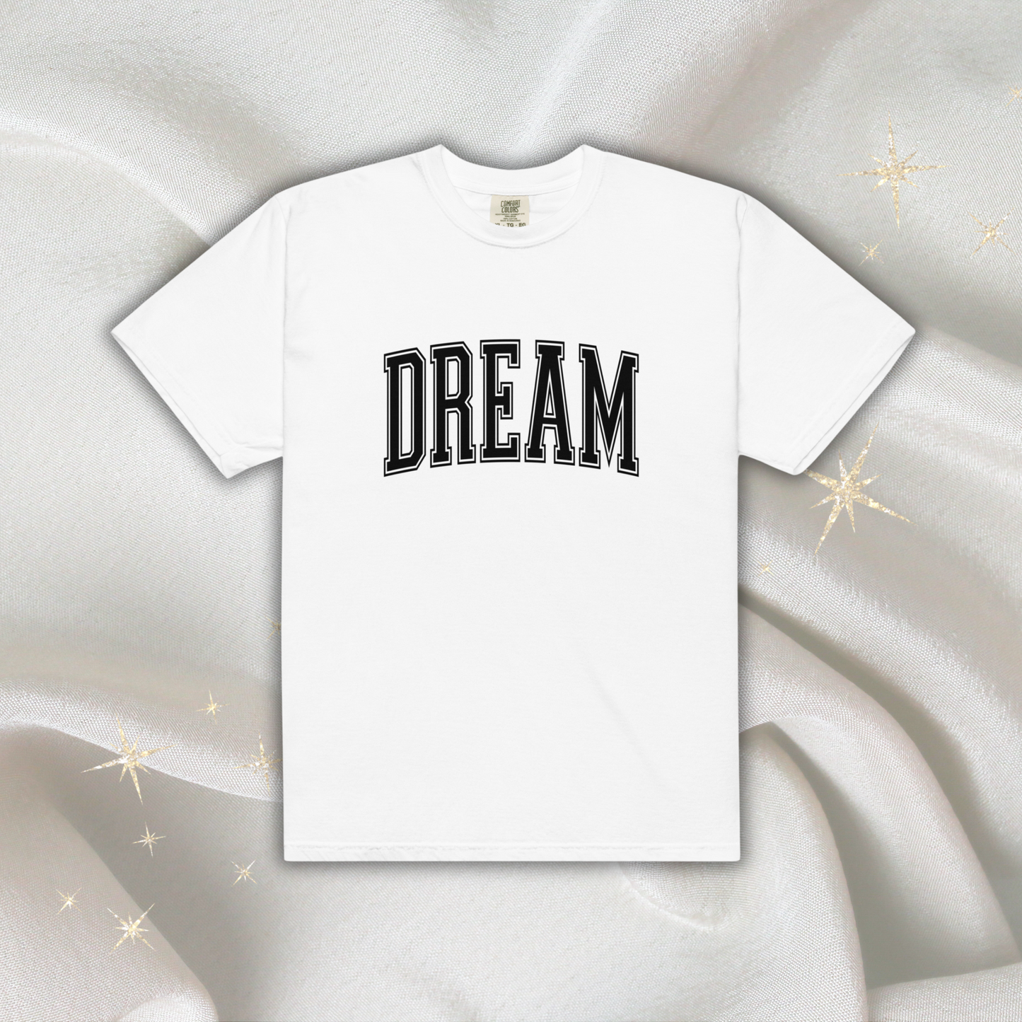 Varsity Dream Comfort Colors Tee | White