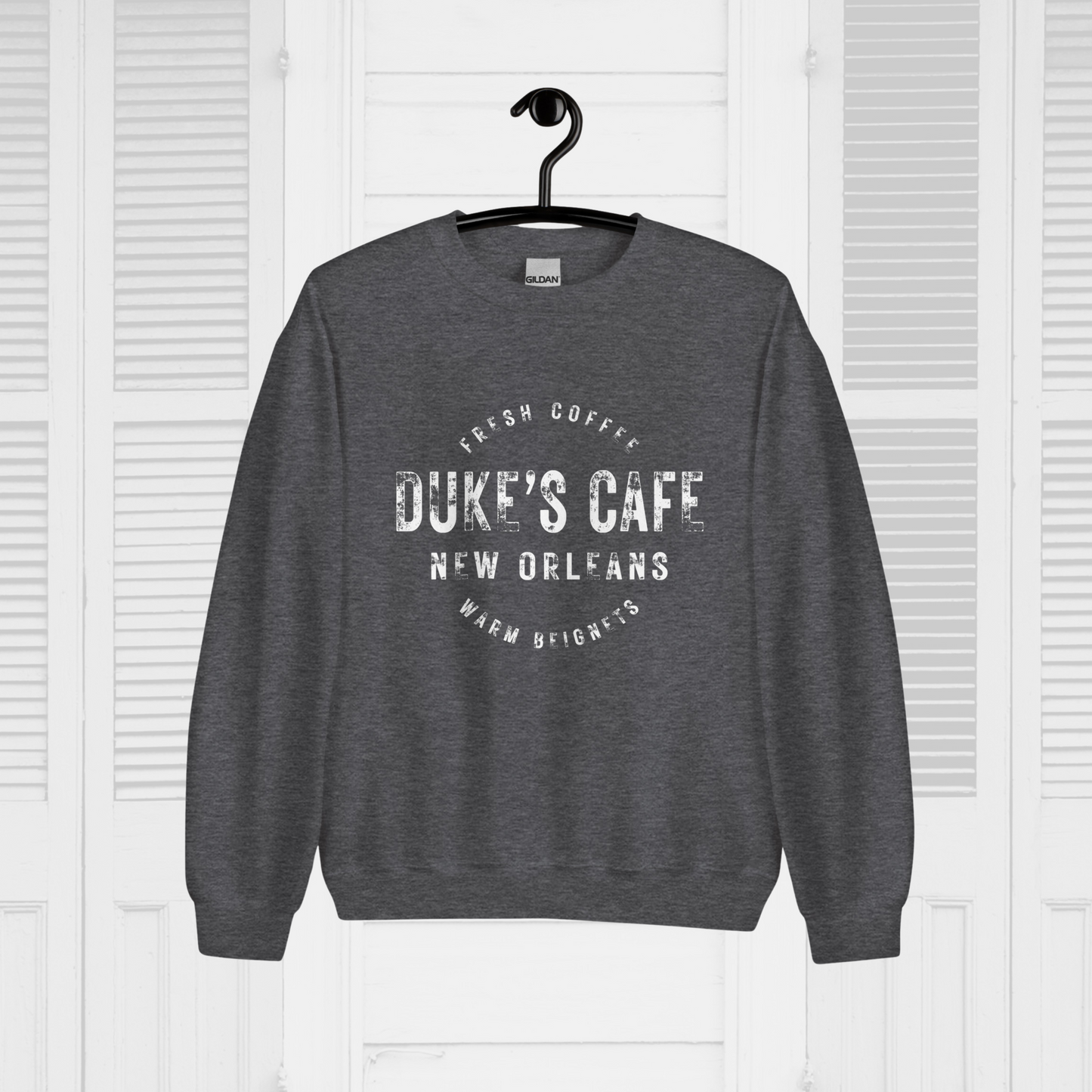 Duke's Crewneck | Dark Heather