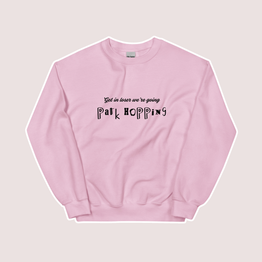 Get in Loser Crewneck | Light Pink