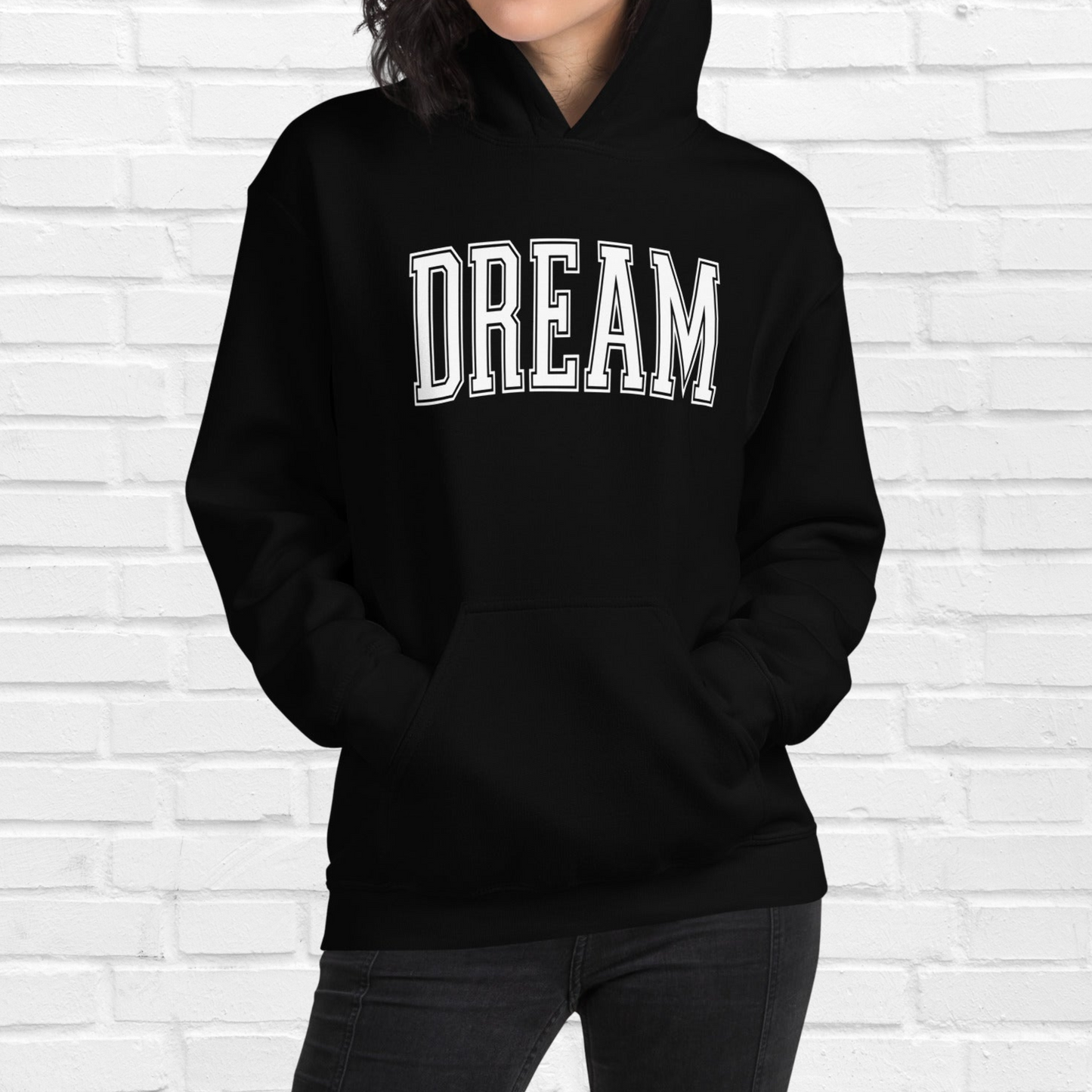 Varsity Dream Hoodie | Black