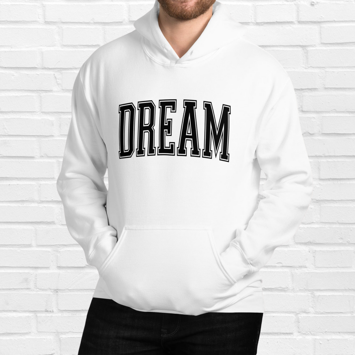 Varsity Dream Hoodie | White