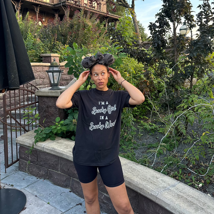 Spooky Girl Comfort Colors Tee | Black